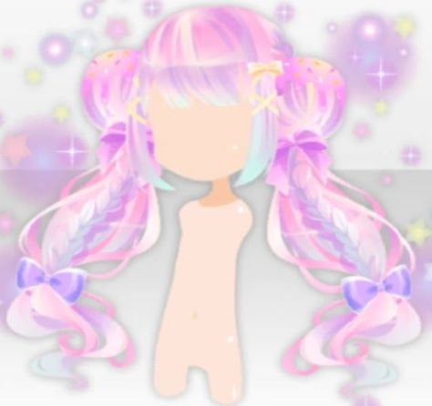 Magical Girl Hair, Cocoppa Hair, Character Designing, Amigurumi Inspiration, Outfit Art, Super Danganronpa, Kawaii Hairstyles, Cocoppa Play, Anime Hair