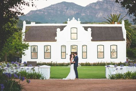 Dream Wedding Locations, Boulders Beach, Vineyard Wedding Venue, Small Wedding Party, Cape Dutch, Rustic Farm Wedding, Cape Town Wedding, Cheap Wedding Venues, Garden Venue