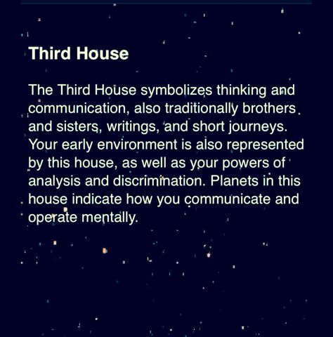 Third house.  On Facebook:   https://www.facebook.com/TheZodiacZone https://www.facebook.com/ScorpioEvolution Gemini Mercury, House Astrology, Numerology Horoscope, Astrology Planets, Learn Astrology, Astrology Numerology, Zodiac Society, Astrology Chart, Moon Signs