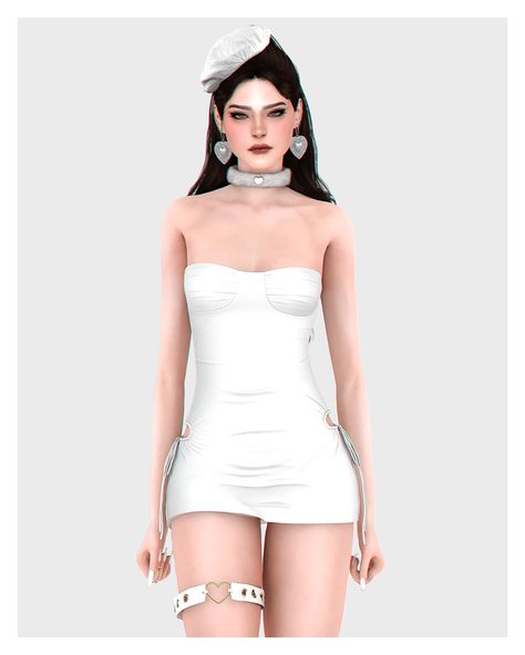 Sims 4 Dresses, Los Sims, Best Mods, Sims 4 Mods Clothes, Cut Out Dress, Cc Sims, 4 Dresses, Sims 4 Cc Finds, Ts4 Cc