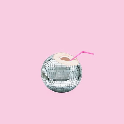 Disco Ball Collage Art, Disco Ball Graphic, Disco Decorations, Art Deco Artwork, Ios Wallpapers, Disco Balls, Pink Vibes, Laptop Wallpaper, Room Posters