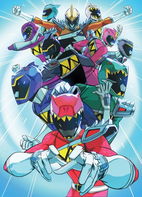 Dino Supercharge for the Shattered Grid Arc Power Rangers Dino Supercharge, Power Ranger Party, Power Rangers Ninja Storm, Saban's Power Rangers, Power Rangers Dino Charge, Power Rangers Fan Art, All Power Rangers, Power Rangers Art, Go Go Power Rangers