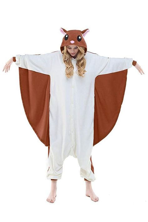 10 Best Onesies for Women - Cute Onesie Pajamas for Adults Onesies For Women, Adult Onesie Pajamas, Costume Carnaval, Pajama Costume, Womens Onesie, Animal Onesie, Animal Pajamas, Halloween Onesie, Flying Squirrel