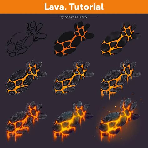 Lava Tutorial, Digital Art Programs, Drawing Anatomy, Buku Harry Potter, Super Powers Art, Digital Painting Techniques, Digital Art Beginner, Concept Art Drawing, Digital Painting Tutorials