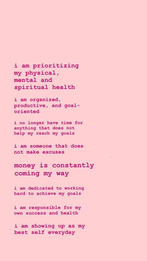 Pink School Motivational Wallpaper, Pink Healing Wallpaper, Melanin Art Pink, Self Love Wallpaper Aesthetic Pink, Afirmations On Wallpaper Pink, Pink Wallpaper Affirmation, Cute Pink Wallpaper With Quote, Affirmations For Productivity Quotes, Affirmation Lockscreen Pink