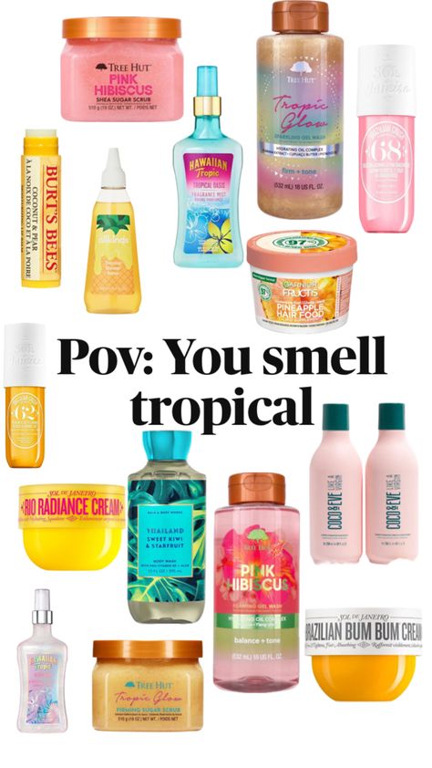 Adam Sanders, Tropical Scents, Tropical Perfume, Beach Perfume, Scent Combos, Tropical Scent, Shower Skin Care, Summer Scent, Perfect Skin Care Routine