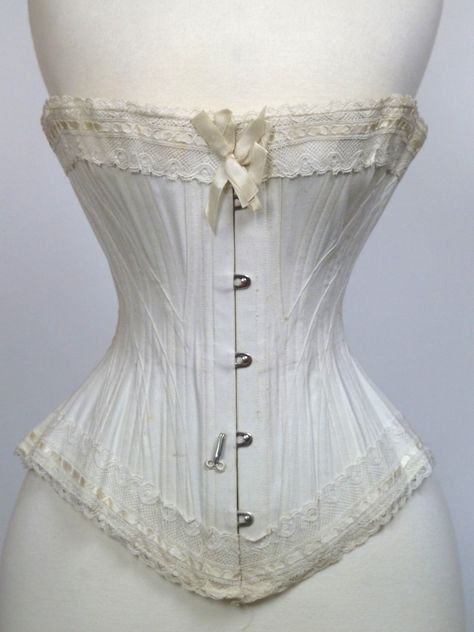 19th Century Corset, Antique Corset, Corset Etsy, Edwardian Corsets, 1900 Fashion, Wedding Corset, Victorian Corset, Bridal Corset, Corset Pattern