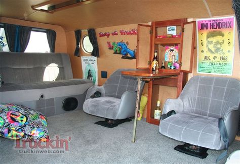 Custom Van Interiors | Custom van interior parts Hippie Van Interior, 70s Van, Custom Van Interior, Dodge Tradesman, Van Interiors, Van Dwelling, Bus Interior, Adventure Van, Old School Vans