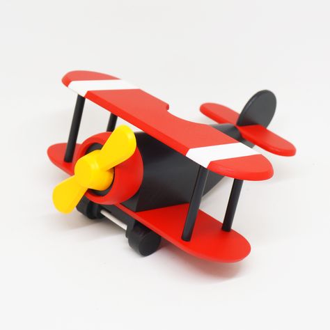 Plane Toys, Plane 3d, 3d Airplane, 3d Things, Toy Airplane, 3d Toys, Toy Plane, Airplane Toys, Retro Room