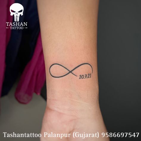 TashanTattoo
AshokTattooWala
S.4.5,Tirupati plaza
Opp. New bus stand
Near gd modi collage
Palanpur (gujrat)
9586697547
9687533310 Infinity Sign Tattoo, Infinite Tattoo, Infinity Symbol Tattoo, Number Tattoos, Infinity Tattoos, Red Ink Tattoos, Infinity Sign, Back Tattoo Women, Infinity Symbol