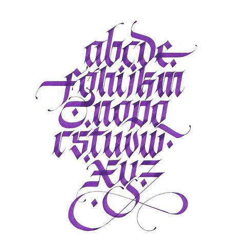 Tattoo Lettering Alphabet, Art Chicano, Tattoo Fonts Alphabet, Gothic Lettering, Chicano Lettering, Lettering Styles Alphabet, Tattoo Lettering Styles, Design Alphabet, Graffiti Lettering Fonts