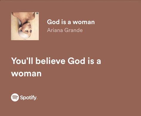 Ariana Grande God Is A Woman Aesthetic, Spotify Lyrics Ariana Grande, God Is A Woman Ariana Grande, God Is Woman Ariana Grande, Ariana Grande God Is A Woman, God Is A Woman Lyrics, Ariana Grande Sweetener Aesthetic, Sweetener Ariana Grande, Lyrics Ariana Grande