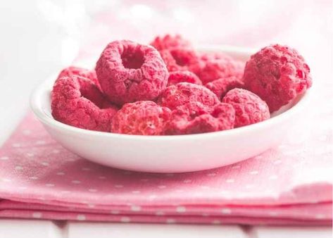 Learn how to make freeze dried raspberries at home. Freeze dried raspberries make a great snack! They have no added sugar, and taste just like summer. You can freeze dry food at home with a Harvest Right freeze dryer. It's currently the only way to make freeze dried food at home. It's an investment, but it's a powerful machine for preserving food. You can eat the raspberries like a snack or save them for later. I put some in a mason jar and vacuum seal them for snacks. You can als… Dry Raspberries, Freeze Dry Food, How To Make Pate, Raspberry Powder, Harvest Right Freeze Dryer, Freeze Dryer, Chocolate Shortbread Cookies, Raspberry Cookies, Winter Cooking