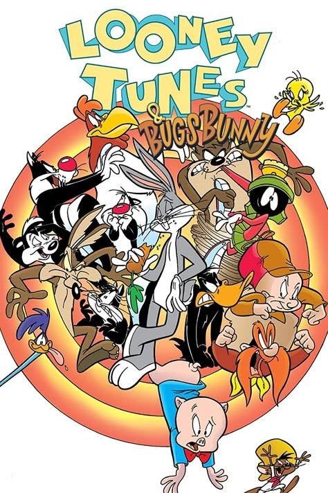 Looney Tunes Wallpaper, Warner Bros Cartoons, Old Cartoon Network, Looney Tunes Characters, Looney Tunes Cartoons, Morning Cartoon, Dc Comic Books, Classic Cartoon Characters, Cartoon Posters