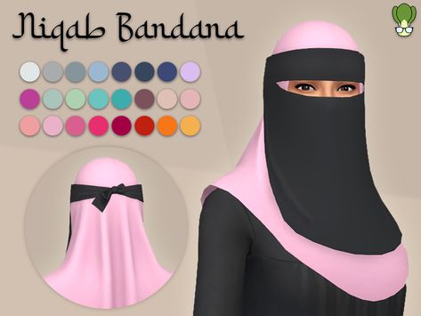 The Sims Resource - Niqab - Bandana #4 Sims 4 Niqab Cc, Sims 4 Niqab, Sims 4 Cc Hajib, Sims 4 Cc Hijab Patreon, Sims 4 Islam Cc, Sims 4 Arabic Cc, Hijabi Sims 4 Cc, Sims 4 Muslim Cc, Sims 4 Modest Cc