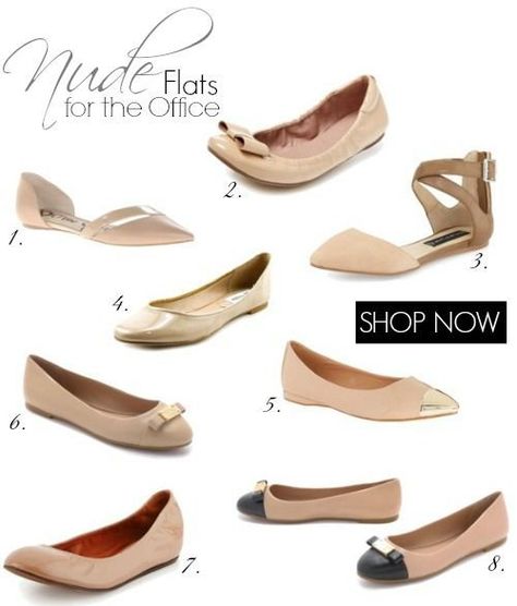 The Best Flats for the Office | Nude and Neutral Shoes for Women! #lemonpeony #shoes #styles #trends #fashion Office Flats, Professional Flats, Nude Flats, Work Shoes Women, Neutral Shoes, Best Flats, Closed Toe Shoes, Office Shoes, Best Outfits