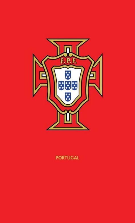 Logo Portugal, Ronaldo Logo, Cr7 Logo, Portugal Wallpaper, Portugal Tattoo, Portugal Fc, Portugal Team, Portugal National Football Team, Cr7 Portugal