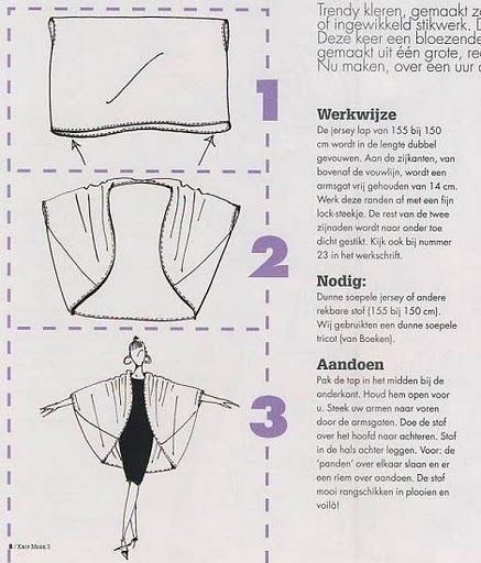 Sewing Tops, Sew Ins, Pattern Drafting, How To Sew, Sewing Patterns Free, Sewing Techniques, Sewing Clothes, Sewing Inspiration, Kimonos