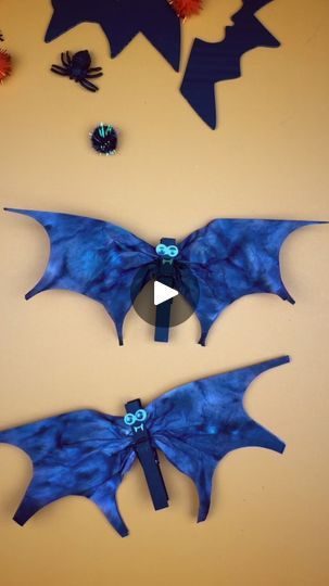 24K views · 2K reactions | Last-Minute Coffee Filter and Clothespin Halloween Bat Craft For Kids 🦇 

Looking for a quick and fun Halloween craft? These adorable coffee filter bats are the perfect activity for a rainy day or a last-minute project! All you need are some everyday items: coffee filters, washable markers, a spray bottle, scissors, clothespins, paint, googly eyes, and glue! 

Why will your kids love making these? 
 
✨They’re easy, creative, and fun! Kids can use their imagination to make colorful, not-so-spooky bats! 
✨ It’s perfect for when you’re feeling bored or want a hands-on project that’s simple to set up and clean up. 
✨ It’s also a great classroom activity or a make-and-take favor at Halloween parties. 
✨ Watch their little faces light up when their bats come to life w Flying Bat Craft, Halloween Bat Craft, Halloween Bats Crafts, Kids Halloween Crafts, Halloween Crafts Diy, Classroom Halloween, Bat Craft, Flying Bat, Craft Halloween