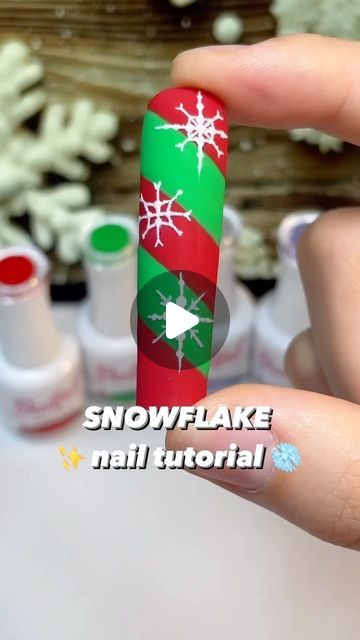 Ballpit Nail Art Products on Instagram: "Easy Snowflake Tutorial by @ballpit_addict for beginner nail artist! ❄️❄️❄️❄️❄️
snowflakin at theballpitshop.com🌈
Products Used:
❄️Ya Filthy Animal
❄️Santa Suit
❄️Angel White Liner Gel
❄️Double Trouble Liner Brush 
❄️Matte Top Coat 

#ballpitshop  #viral  #nailartist #characternails #viralnails#nailtrend  #nails  #nailtech #ballpitshop #howtonails#2024nails #unasgel  #gelpolish #nailclasses #trendingnailart#nailtutorial  #nailtutorials #nailclass #beginnernailtech #snowflaketutorial" Easy Snowflake, Snowflake Tutorial, Seasonal Outfits, White Liner, Simple Snowflake, Nail Art Products, Matte Top Coat, Santa Suit, Nail Art Trends