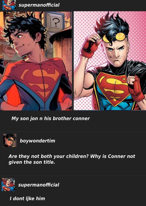 Young Justice Superboy, A Silent Voice Anime, Batman Love, Superman X Batman, Batfamily Funny, Superman X, Superman Family, Batman Funny, Lex Luthor