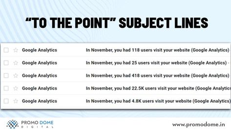 Catchy email subject lines hold all the power... The post Best Email Subject Lines to Boost Your Open Rates appeared first on PromoDome Digital LLP. Funny Emails, Opening Lines, Be Confident In Yourself, Email Subject Lines, Email Marketing Strategy, Best Email, Google Analytics, Single Words, Human Brain