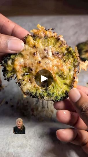 137K views · 3.4K reactions | Cookiefied broccoli is crazy… get me a bakers dozen cuh 😂 #reels #humor #reaction #shorts | Joseph Davis II Smashed Vegetables, Broccoli Chips, Smashed Broccoli, Vegetable Pancake, Fun Hacks, Broccoli Bites, Parmesan Broccoli, Parmesan Crisps, All Purpose Seasoning