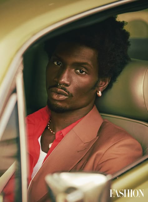 Adonis Bosso, Pose Portrait, Black Magazine, Portrait Photography Men, Creative Photoshoot Ideas, Photographie Portrait Inspiration, Men Photoshoot, Mens Editorial, Fashion Magazine Cover