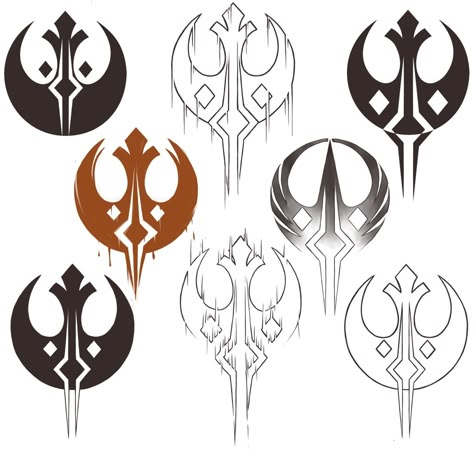 Ashoka Tattoo, Order Tattoo, Star Wars Symbols, Space Pirates, Nerd Tattoo, Petit Tattoo, Symbol Tattoo, Fantasy Tattoos, Star Wars Ahsoka