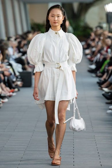 Summer Day Dresses, Resort 2020, Effortlessly Chic Outfits, Paris Outfits, Dress Shirt Sleeves, Puffy Sleeves, Australian Fashion, Boho Stil, Fashion Show Collection