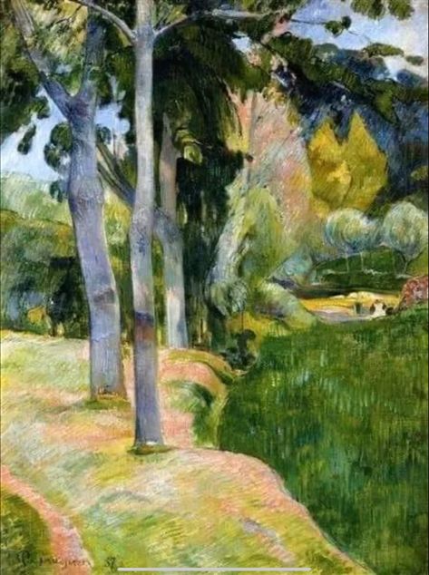 Large Trees, Pierre Bonnard, Large Tree, Impressionist Artists, Henri Rousseau, Paul Gauguin, Post Impressionism, Post Impressionists, Art Appreciation