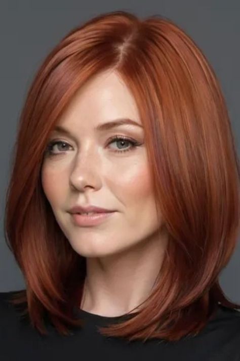 22 Trendy Long A-Line Bobs for This Season A Line Long Bob, A Line Bobs, Hair Color Techniques, Color Techniques, Hair Color And Cut, Auburn Hair, Short Hair Haircuts, Great Hair, Pretty Hairstyles