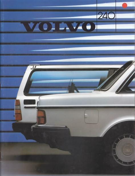 Volvo 240 Sedan, Old Volvo Aesthetic, Volvo Wallpaper, Volvo 240 Wagon, Volvo Ad, Old Volvo, Vintage Volvo, Volvo Wagon, Volvo Car