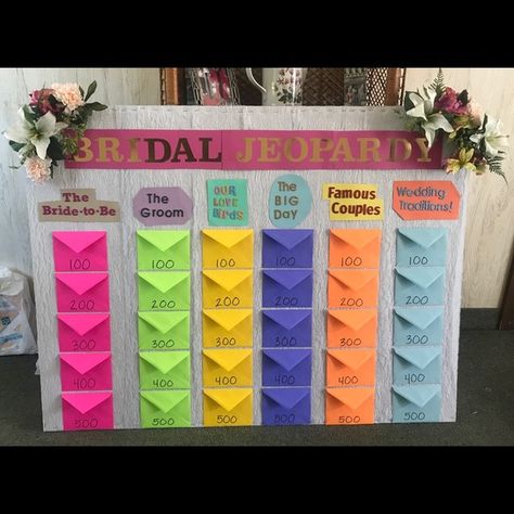 Wedding Jeopardy Game, Homemade Jeopardy Board, Diy Jeopardy Board, Bridal Jepordy Board, Jepordy Game Diy, Jeopardy Game Diy, Jeopardy Board, Bridal Jeopardy Game, Sister Wedding Speeches