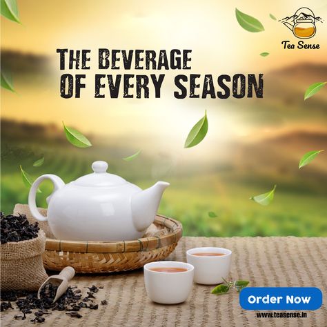 No matter what season it is, A Cup Of Tea is a must and It is Uncompromisable. So why not opt for A Tea That Cares for you? - - - - - #teasense #healthyteas #darjeelingteas #tea #teacup #chaibreak #premiumtea #chailatte #conversations #overchai #cupofchai #favourite #beverage #favouritebeverage #tea #teaday #chailovers #chailove #nationalchai #strongchai #healthychai #teasense #qualitytea #chaicuppa #cuppa #cuppachai #teaorcoffee #starttheconversation #conversationsoverchai #chaiwithteasense Chai Creative Ads, Tea Advertising Design, Tea Creative Ads, Tea Social Media Post, Drink Story, Tea Ads, Tata Tea, Tea Vector, Tea Poster