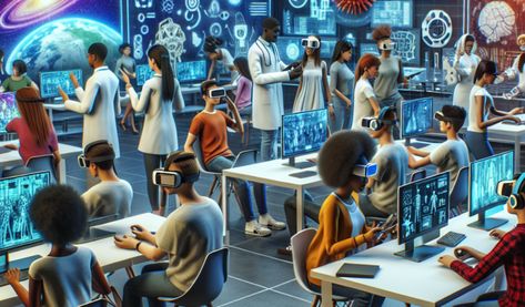 "Immersive Tech in Education: Future Trends & Innovations" Virtual Reality In Education, Medical Training, Virtual Field Trips, Vr Experience, Experiential Learning, Future Trends, Speaking Skills, Field Trips, Research Studies