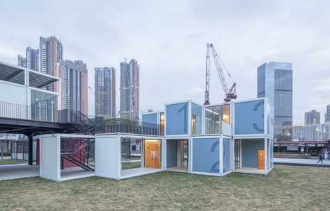 Gallery of Plugin Learning Blox / People's Architecture Office - 10 Module Architecture, Prefab Office, Modular Architecture, Iso Container, Classroom Interior, Site Office, Office Images, Modular Office, System Architecture