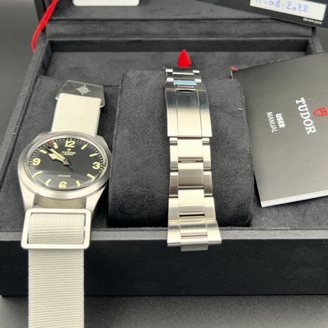 ~ SOLD ⛔️ ~ ~ Tudor Ranger ~ Ref: 79950 ~ Size: 39mm ~ Year of production: 2022 ~ Full Set with extra strap ~ Condition: Like NEW Retail Price: 12,400 Qr ~ Watchplan Price: … Qr 🇶🇦 ~ ~This account isn’t associated with any brand, trademarks or copyrights and all pieces are genuine, authentic and in preowned condition ~ . #tudorblackbay #tudorjuiblee #tudorboutique #watchplan #tudorwatch #tudorhouse #tudorranger #tudorrangerwatch #watchplan Tudor Ranger, Tudor Watch, Tudor Black Bay, Tudor House, Full Set, Like New, Quick Saves