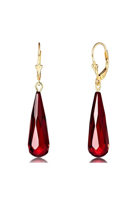 RED AMBER jewelry is beautiful, it enables you to showcase your good taste SIZE & WEIGHT: 1.77x0.34inch; 0,07oz. Dark Red gemstone earrings is LIGHTWEIGHT and easy to wear, making them perfect for daily use Fashionable and AFFORDABLE, they're perfect for any occasion. It'll add a pop of color to any outfit PERFECT GIFT - handmade natural stone earrings is great idea for unique gift for your loved ones. Gorgeous pieces of JEWELRY FOR WOMEN with natural stones. Each piece is unique, feminine Red Stone Earrings, Natural Stone Earrings, Tear Drop Earrings, Amber Earrings, Red Gemstones, Earrings Elegant, Red Earrings, Amber Jewelry, Semi Precious Stone