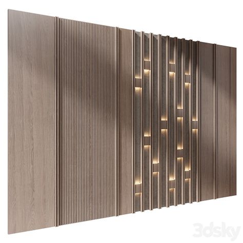 wall panels | set 401 - Other decorative objects - 3D model Administrative Design, Wall Panel Design, Wall Panelling, Living Room Partition, New Interior Design, Interiors Dream, Indian Groom, Room Partition, Living Room Design Decor