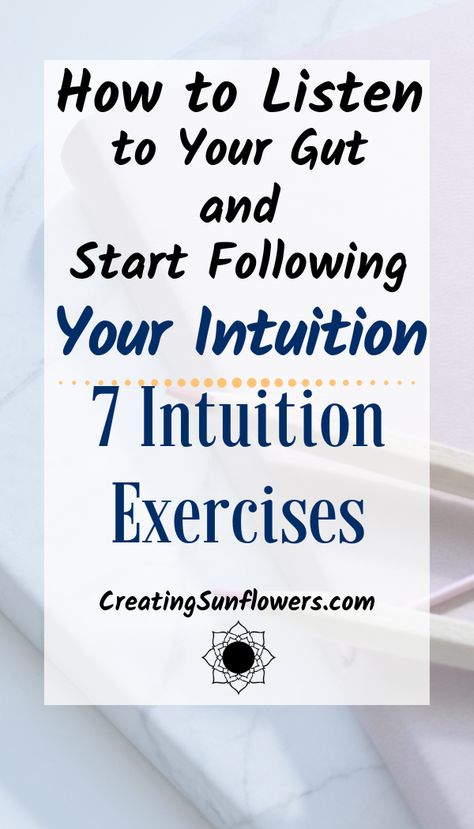 How To Develop Your Intuition, What Is Intuition, How To Trust Your Intuition, How To Listen To Your Intuition, How To Trust Yourself, Develop Intuition, Love Inspiration Quotes, Beginner Meditation, Intuitive Personality