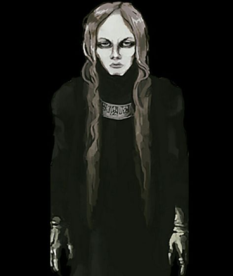 Fear And Hunger Official Art, Enki From Fear And Hunger, Enki Fear Hunger, Enki Ankarian, Gender Makeup, Mage Robes, Dark Siren, Dark Priest, Hunter Fanart