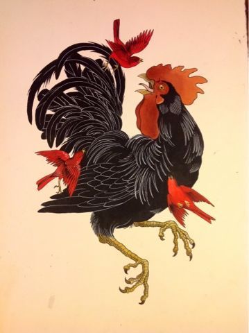 Tattoos Pets, Pet Tattoo Ideas, Rooster Illustration, Chicken Tattoo, Rooster Tattoo, Pet Drawing, Rooster Painting, Rooster Art, Traditional Ink