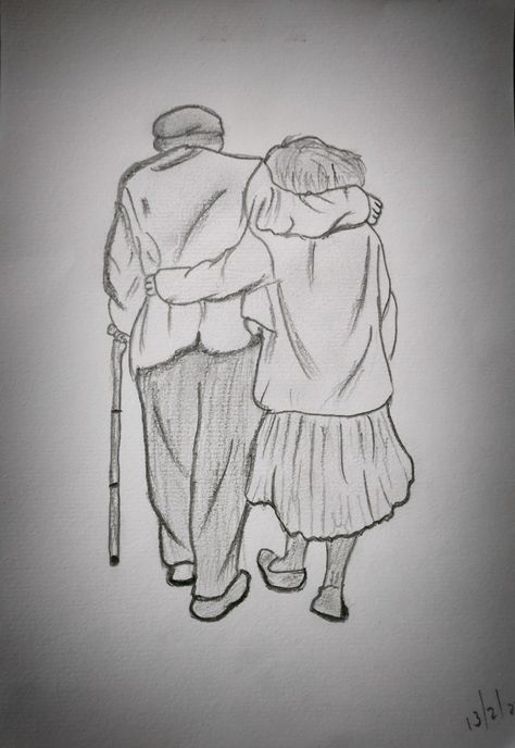 Couple Holding Each Other Drawing, Couple Drawings On Paper, Drawings For Parents, Lovers Painting Couple, Toxic Love Drawing, Ride Drawing, Hipster Couple, Relationship Drawings, Pencil Sketches Easy