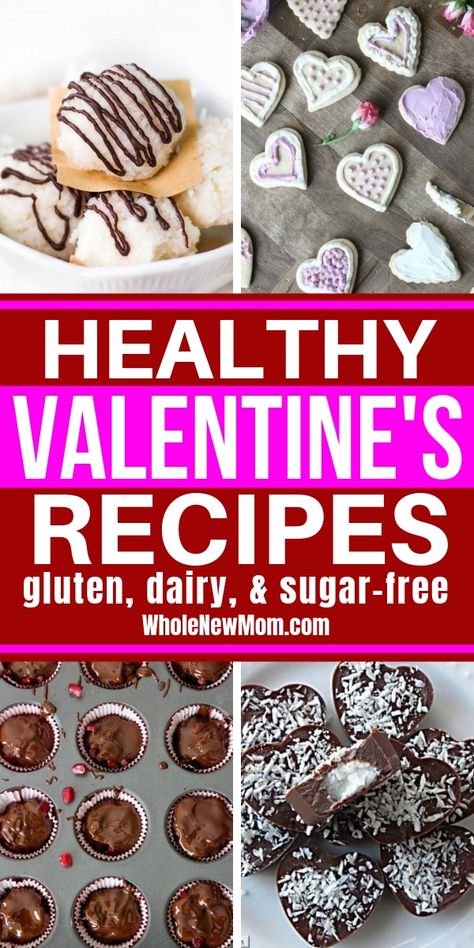 Healthy Valentines Treats, Banana Carrot Muffins, Gluten Free Valentines, Valentines Recipes Desserts, Healthy Valentines, Pumpkin Custard, Low Carb Cheesecake, Gluten And Dairy Free, Valentine Desserts