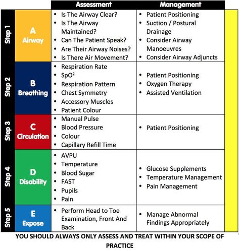 Critical care Respiratory Assessment – ABCDE – Physio Newbies A To E Assessment Nursing, Patient Assessment Nursing, Emt Medical Assessment, Nremt Emt Patient Assessment, Patient Assessment Emt, Respiratory Assessment, Emt Basic, Emergency Medical Responder, Charting For Nurses