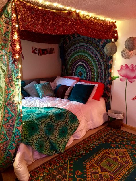 Hippie Bedroom Decor, Artist Bedroom, Hippie Bedroom, Hippie Room Decor, Hippy Room, Indie Room Decor, Bohemian Bedroom Decor, Indie Room, Cute Bedroom Decor