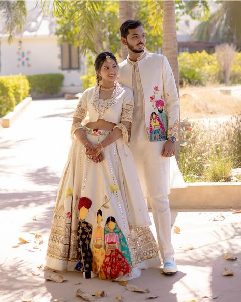 Double the fun,double the love🧡 . . Outfits : @house_of_jama 📸 : @niceemotions . . #twinning #haldiceremony #matchingoutfits #weddingseason #haldivibes💛💛 #indowestern #haldi #togetherforever #familyfun #haldioutfit #brideandgroom #familygoals #twinningiswinning #bhuj #desifashion #weddinginspiration #indianwear #indianweddingdress #sisterslove #sisterswedding #weddingoutfits #kutch #fashionstyle #indianceremony #haldifunction #haldidress #dresstoimpress #family #houseofjama Wedding Matching Outfits, Haldi Ceremony Outfit, Haldi Dress, Wedding Kurta For Men, Wedding Outfits For Groom, Indian Wedding Poses, Haldi Outfits, Haldi Outfit, Love Outfits