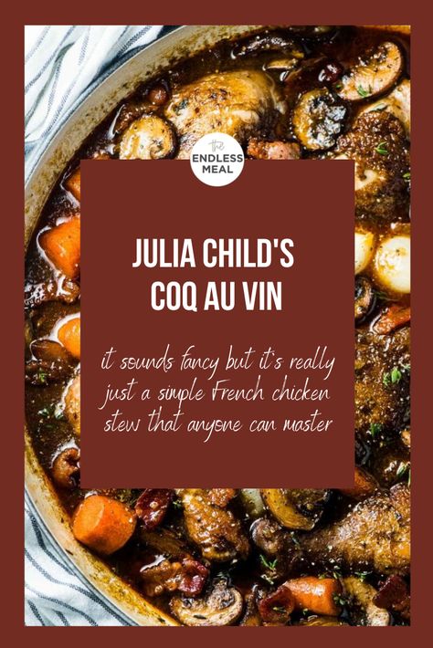 Coq Au Vin Recipe White Wines, Coco Van Chicken Julia Child, Julia Childs Coq Au Vin Recipe, Coco Vin Recipe, Chicken Cocovan Coq Au Vin, Chicken Coq Au Vin Recipe Easy, Coq Au Vin Instant Pot, Coq Au Vin Recipe Instant Pot, Crock Pot Coq Au Vin