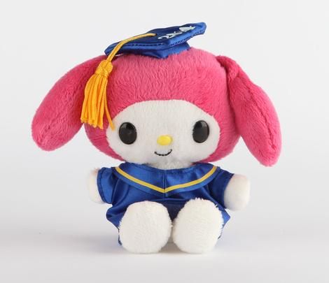 My Melody 5" Mascot Plush: Graduation 2014 Melody Hello Kitty, Hello Kitty Sanrio, Gyaru Fashion, Kawaii Plushies, Hello Kitty Items, My Melody, Piano, Hello Kitty, Kitty